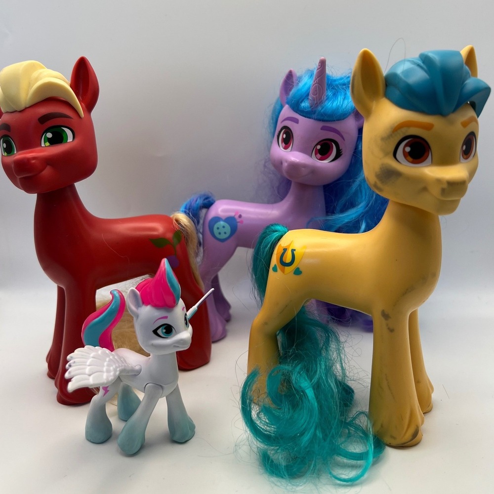 My Little Pony G5 Mixed Lot of 4 As Is